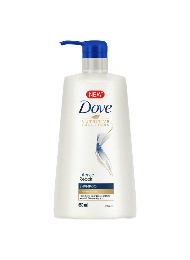 Dove Intense Repair Shampoo, 650ml - Image 1